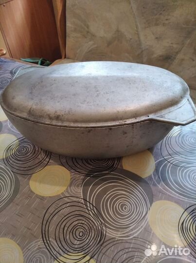 Гусятница чугунная СССР