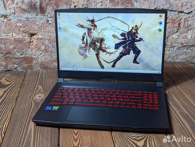 MSI Katana RTX 3050 как new купить в Москве | Электроника | Авито