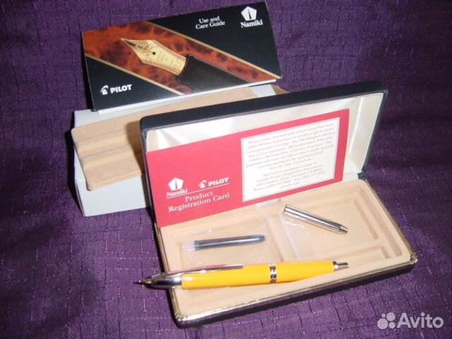 Ручка с убирающимся пером Pilot Namiki Vanising