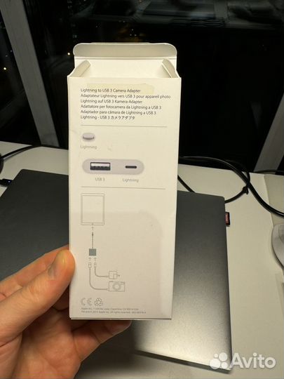 Переходник apple lightning usb адаптер