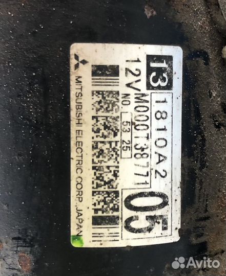 Стартер Mitsubishi 1810A205