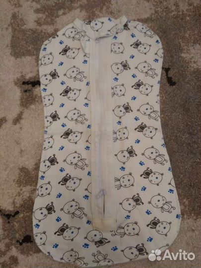 Пеленка кокон на молнии