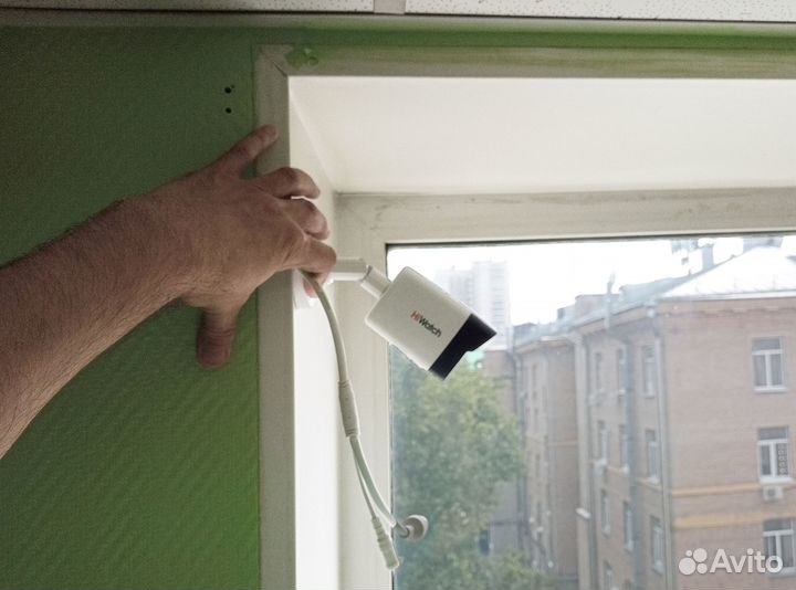 Камера IP 4Мп HiWatch DS-I450M(B) 2.8mm с микрофон