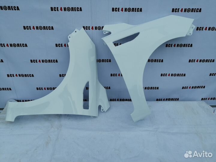 Новое крыло KIA RIO цвет Белый PGU