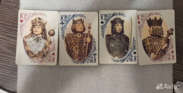 Винтажные игральные карты