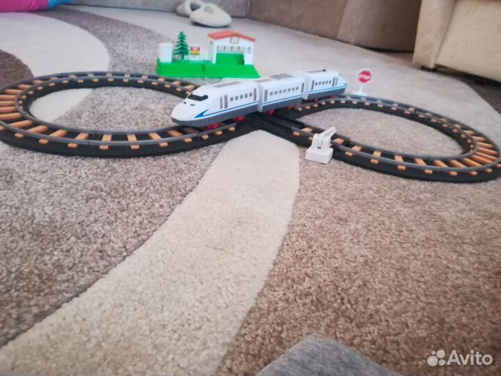 Железная Дорога и вагоны игрушка