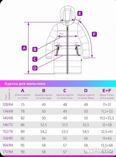 Куртка зимняя для мальчика