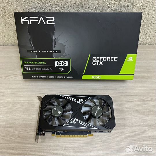 Видеокарта KFA2 GTX 1650 4gb