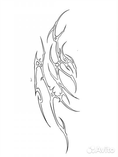 Ищу модель на тату трайбл готика