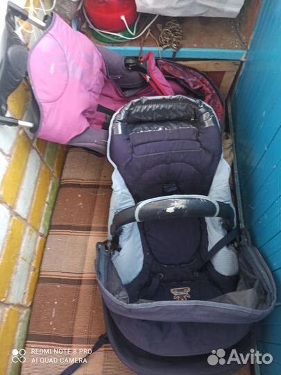 Продаю коляску 3 в1 бебикомфорт