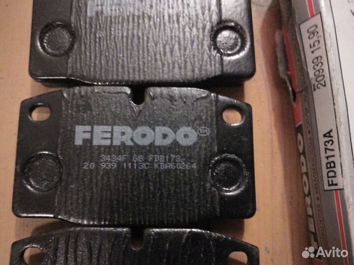 Тормозные колодки Opel Astra, Vectra, Kadett