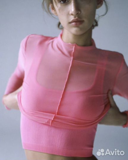 Топ сетка Zara