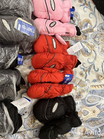 Варежки зимние детские