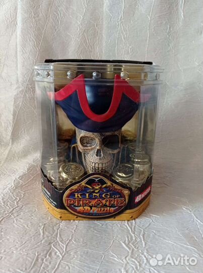 Копилка череп пират новая