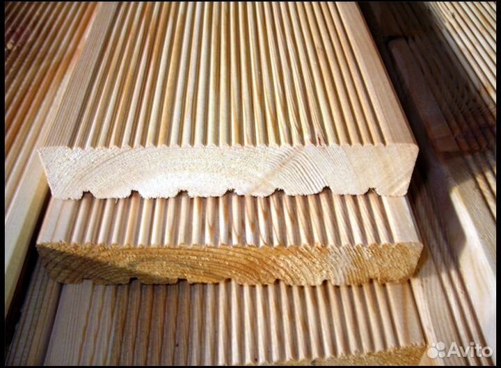 Террасная доска : оптом, сорт А., в наличии 2000м3