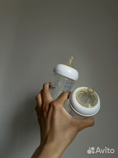 Молокоотсос ручной philips avent + аксессуары