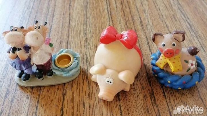 Статуэтки, фигурки СССР и современные