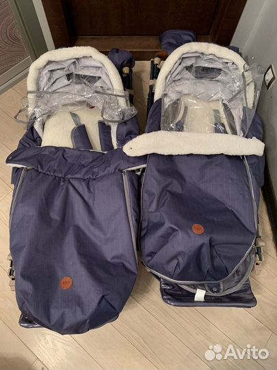 Санки-коляска Ника Детям 7-8К (нд7-8К)