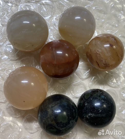 Шар 20 мм Агат, гелиотроп