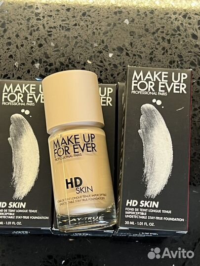 Make Up For Ever HD skin тональный крем