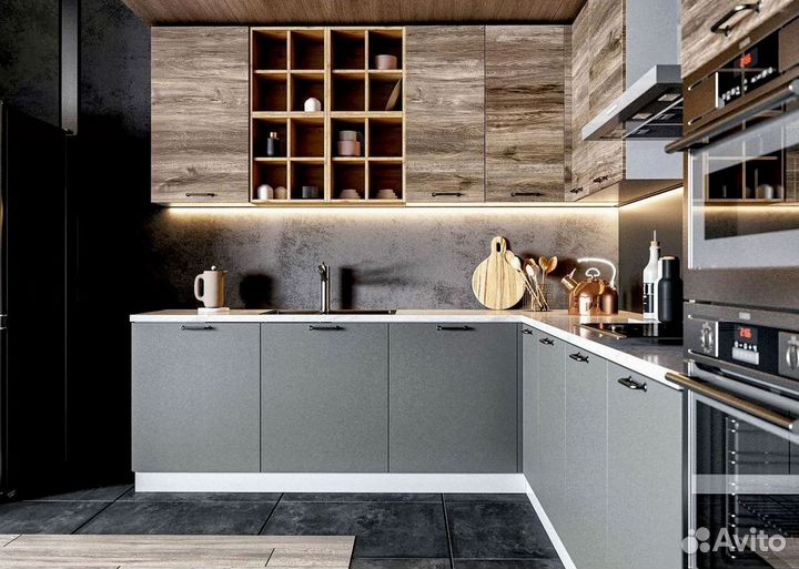 Кухонный гарнитур угловой