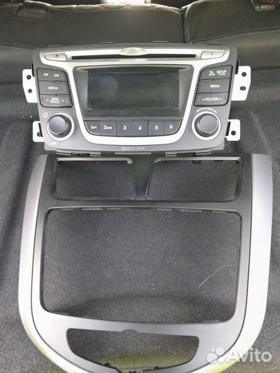 Магнитола штатная Solaris 1