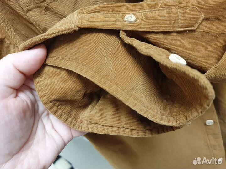 Рубашка Zara вельветовая на мальчика 152