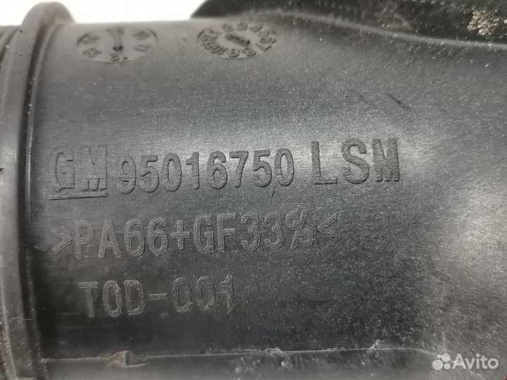 Патрубок интеркулера Chevrolet Cruze 2012