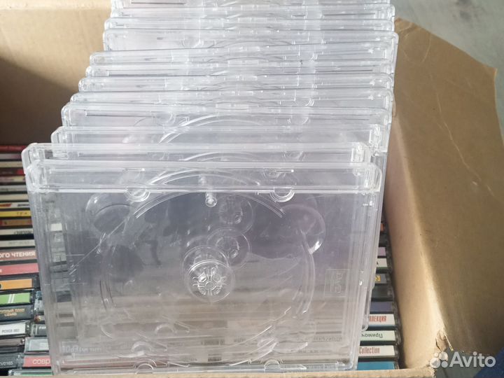Коробки для дисков CD новые
