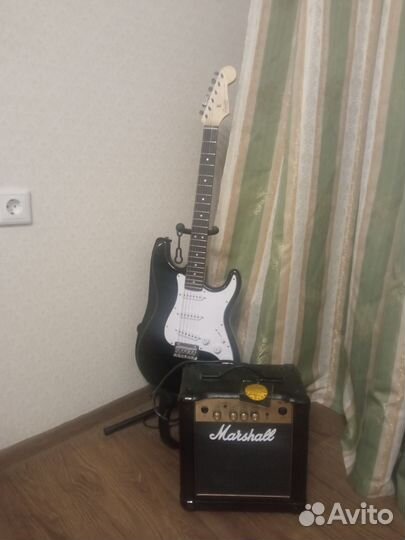 Электро гитара с комбиком