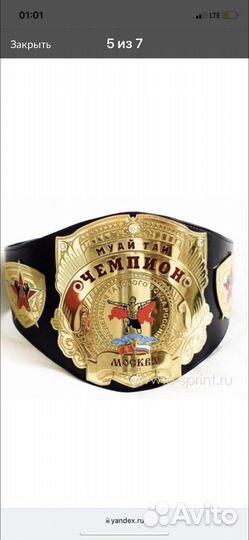 Пояс чемпиона