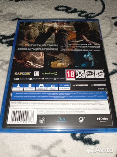 PS4 игра Resident Evil 4 Remake