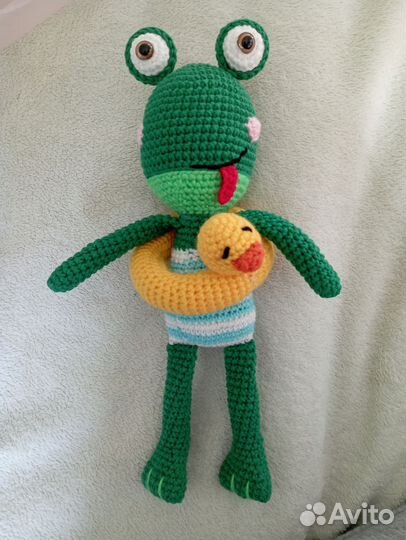 Вязаные игрушки ручной работы
