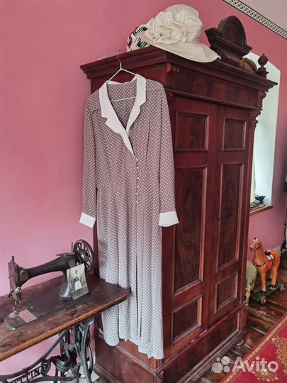 Винтажное платье Англия 44-46