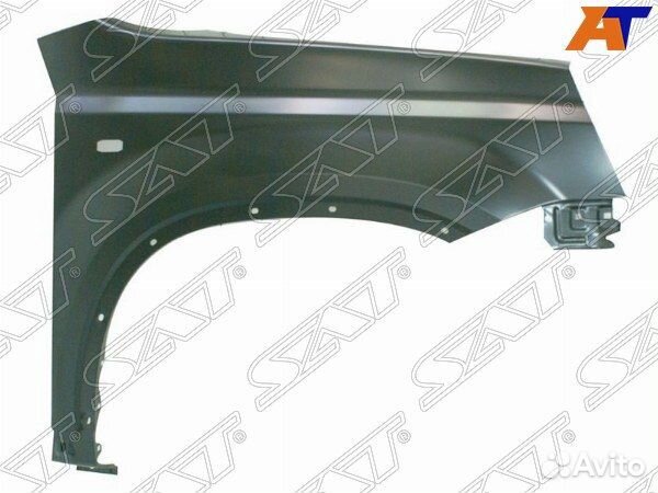 Крыло переднее nissan X-trail