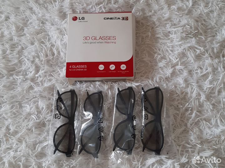 3D очки lg