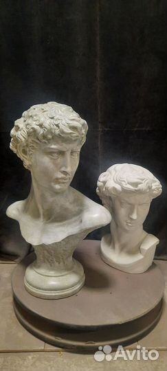 Бюст Давида Большой 0,65м Статуя Светильник Столик