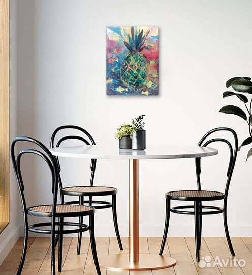 Картина акрилом и маслом на холсте. Оригинал