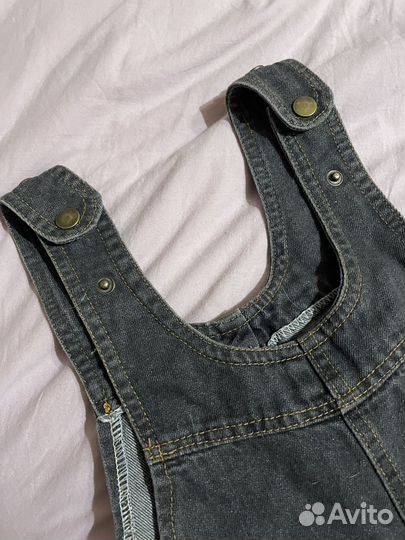Детский комбинезон джинсовый унисекс