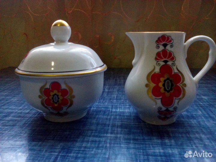 Кофейный сервиз гдр на 6 персон