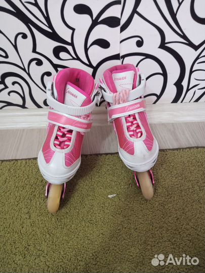 Роликовые коньки детские раздвижные