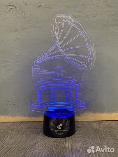 Лампа светодиодная Ночник - Граммофон