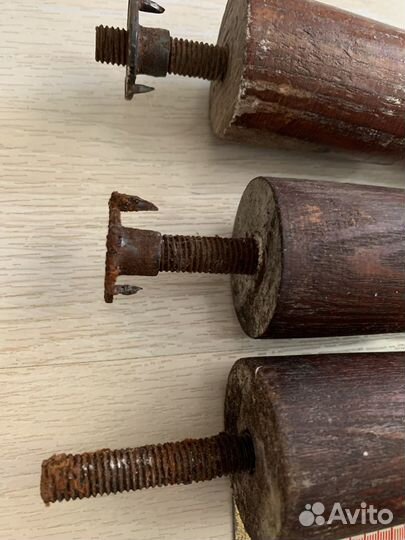 Ножки мебельные регулируемые (возможно, СССР)
