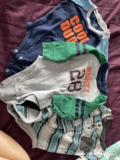 Пакет вещей на мальчика от 6-9 месяцев