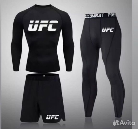 Рашгард спортивный комплект ufc