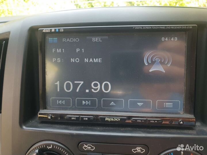 Автомагнитола 2din prology dvs-2135
