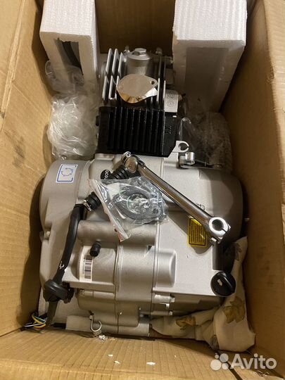 Новый двигатель для питбайка yx125