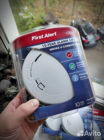 Комбинированный датчик дыма и угарного газа