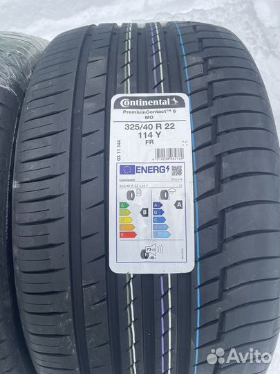 Continental PremiumContact 6 325/40 R22 и 285/45 R22 114Y