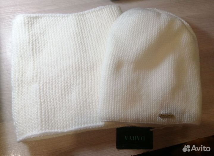 Зимняя Шапка и снуд женский